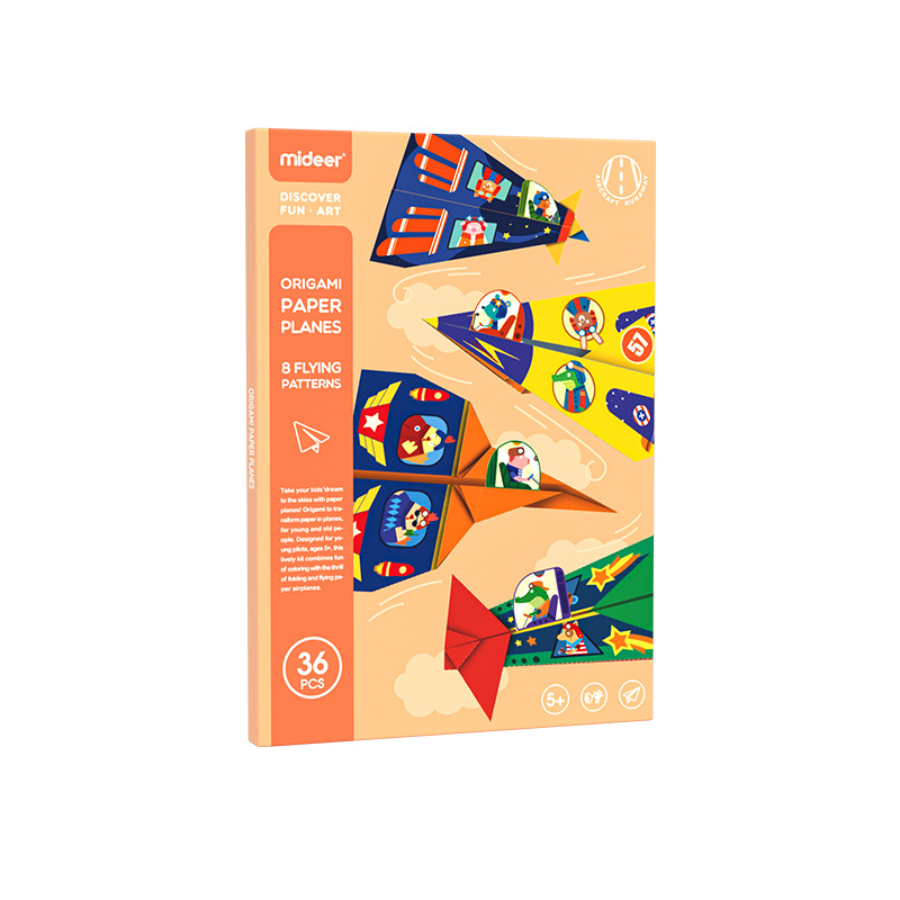 Mideer Origami Paper – Paper Planes MD4097 ميدير أوراق الأوريغامي – طائرات ورقية Mideer Origami Paper – Paper Planes MD4097 ميدير أوراق الأوريغامي – طائرات ورقية - الصورة 1