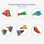 ⁦Mideer Origami Paper – Paper Planes MD4097 ميدير أوراق الأوريغامي – طائرات ورقية⁩ - الصورة ⁦3⁩