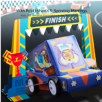 ⁦Mideer Paper Craft Workshop – Dream Racer MD2306 مجموعة الحرف الورقية – سيارات السباق⁩ - الصورة ⁦6⁩