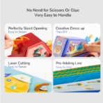 ⁦Mideer Paper Craft Workshop – Dream Racer MD2306 مجموعة الحرف الورقية – سيارات السباق⁩ - الصورة ⁦3⁩