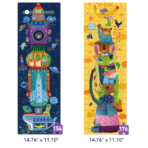 ⁦Mideer – Level Up Puzzles – Level 6: World of Imagination MD1489 ميدير – ألغاز ارتقِ بمستوى جديد – المستوى السادس: عالم الخيال بازل عمودي طويل⁩ - الصورة ⁦3⁩