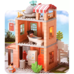 ⁦Mini Doll House Building Set – Family House with Accessories (141PCS) بيت الدمى الصغير القابل للتركيب – منزل عائلي مع إكسسوارات (141 قطعة)⁩ - الصورة ⁦3⁩