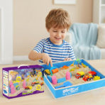 ⁦Motion Sand – Dino Park Playset مجموعة الرمل السحري – حديقة الديناصورات⁩ - الصورة ⁦3⁩