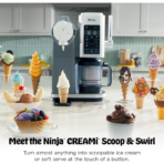 ⁦Ninja CREAMi Scoop & Swirl Ice Cream Maker, 13-in-1 Programs (NC701) صانعة الآيس كريم الذكية 2×1 نينجا كريمي سكوب آند سويرل – 13 برنامج⁩ - الصورة ⁦2⁩