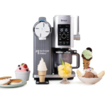 Ninja CREAMi Scoop & Swirl Ice Cream Maker, 13-in-1 Programs (NC701) صانعة الآيس كريم الذكية 2×1 نينجا كريمي سكوب آند سويرل – 13 برنامج