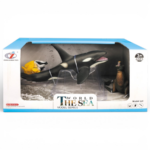 Ocean Animals Toy Set مجموعة حيوانات البحر للأطفال – حوت أوركا وأسد البحر | مجسمات كائنات بحرية