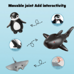 ⁦Ocean Slideway Marble Run Building Set – FL1100 مغامرة الانزلاق البحري – لعبة تركيب مسار الكرات (عالم المحيط)⁩ - الصورة ⁦5⁩