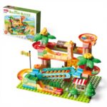 Piano Slide Adventure Ball Track – Building & Play Set مسار البيانو المنزلق للأطفال – تركيب ولعب (مغامرة المسار الموسيقي)