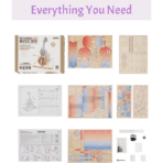 ⁦ROKR Magic Cello Mechanical Music Box 3D Wooden Puzzle – Symphony of Gorgeous Dreams مجسم آلة التشيلو الموسيقية الميكانيكية ثلاثي الأبعاد – DIY للكبار⁩ - الصورة ⁦4⁩