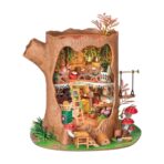 Rolife Fairytale Tree House DIY Miniature House DG179 مجسم بيت الشجرة الخيالي ثلاثي الأبعاد – DIY للكبار