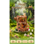 ⁦Rolife Fairytale Tree House DIY Miniature House DG179 مجسم بيت الشجرة الخيالي ثلاثي الأبعاد – DIY للكبار⁩ - الصورة ⁦2⁩