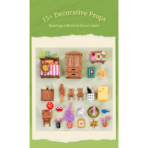 ⁦Rolife Fairytale Tree House DIY Miniature House DG179 مجسم بيت الشجرة الخيالي ثلاثي الأبعاد – DIY للكبار⁩ - الصورة ⁦4⁩