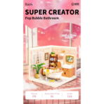 ⁦Rolife Pop Bubble Bathroom – Super Creator Miniature House DW014B مجسم حمّام فاخر مع فقاعات⁩ - الصورة ⁦3⁩