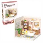Rolife Pop Bubble Bathroom – Super Creator Miniature House DW014B مجسم حمّام فاخر مع فقاعات