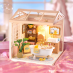 ⁦Rolife Pop Bubble Bathroom – Super Creator Miniature House DW014B مجسم حمّام فاخر مع فقاعات⁩ - الصورة ⁦2⁩