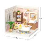 ⁦Rolife Pop Bubble Bathroom – Super Creator Miniature House DW014B مجسم حمّام فاخر مع فقاعات⁩ - الصورة ⁦8⁩