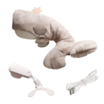 ⁦SchlafGut Smart Whale – Baby Soothing Sleep Plush حوت النوم الذكي للأطفال – لعبة مهدئة للرضع مع صوت وضوء⁩ - الصورة ⁦6⁩