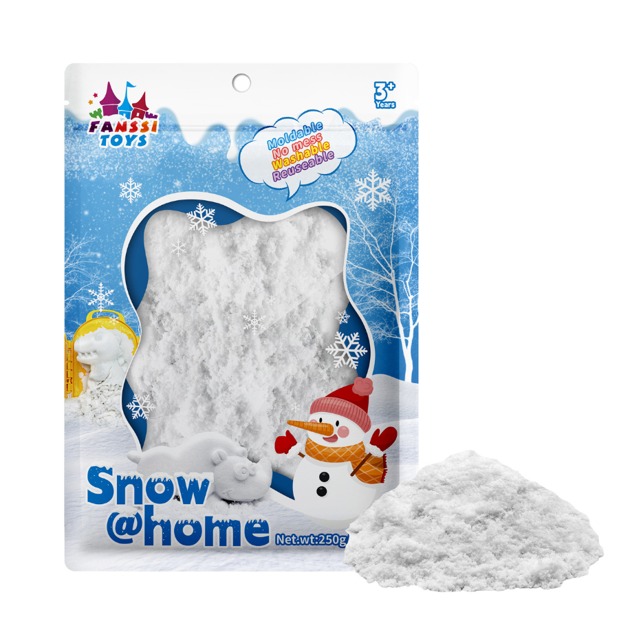 Snow@Home Magic Artificial Snow – 250g الثلج السحري للعب – Snow@Home Snow@Home Magic Artificial Snow – 250g الثلج السحري للعب – Snow@Home - الصورة 1