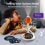 ⁦Solar System Planetarium Projector for Kids – Interactive Space STEM Toy عارض الكواكب والنظام الشمسي للأطفال – بروجيكتور فضاء تعليمي تفاعلي⁩ - الصورة ⁦5⁩