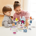 ⁦Topbright Yummy Bear Balance Scale – Math Learning Toy ميزان الدب لتعلم الحساب – لعبة تعليم الأرقام للأطفال⁩ - الصورة ⁦2⁩