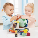 ⁦Topbright Match & Sort Truck – Shape Sorting Toy for Toddlers شاحنة مطابقة الأشكال للأطفال – لعبة تعليم الأشكال والسحب⁩ - الصورة ⁦4⁩