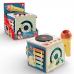 Topbright Musical Activity Cube – 6-in-1 Montessori Learning Toy مكعب الأنشطة الموسيقية للأطفال 6 في 1 – لعبة مونتيسوري تعليمية