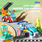 ⁦Transforming Robot Building Blocks Set – 172PCS DIY Super Machine روبوت التحوّل العملاق – لعبة تركيب ميكانيكية مع مفك (172 قطعة)⁩ - الصورة ⁦4⁩