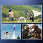 ⁦Water Powered Rocket Launcher – STEM Science Experiment Kit صاروخ الماء التعليمي للأطفال – تجربة إطلاق صاروخ حقيقية⁩ - الصورة ⁦2⁩