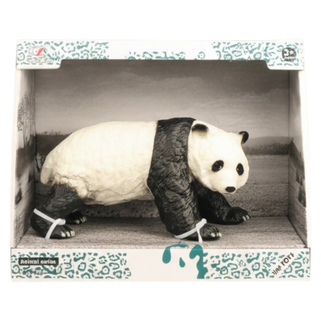 Wild Animals Panda Figure مجسم حيوان الباندا Wild Animals Panda Figure مجسم حيوان الباندا - الصورة 1