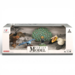 Wild Birds Set – Peacock, Pelican & Eagle Figures مجموعة الطيور البرية – طاووس وبجع ونسر