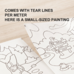 ⁦mideer Adhesive Colouring Scroll – The Amazing Dinosaurs 4m MD3303 لوحة تلوين لاصقة للأطفال 4 متر – عالم الديناصورات⁩ - الصورة ⁦5⁩