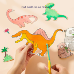 ⁦mideer Giant Colouring Roll – Jungle MD4089 رول تلوين عملاق للأطفال بطول 10 أمتار - الغابة⁩ - الصورة ⁦6⁩