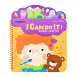 mideer Interactive Game Box – Form Good Habit “I Can Do It!” MD2154 كتاب تفاعلي لتعليم العادات الجيدة للأطفال