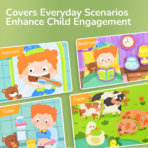 ⁦mideer Interactive Game Box – Form Good Habit “I Can Do It!” MD2154 كتاب تفاعلي لتعليم العادات الجيدة للأطفال⁩ - الصورة ⁦3⁩