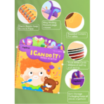 ⁦mideer Interactive Game Box – Form Good Habit “I Can Do It!” MD2154 كتاب تفاعلي لتعليم العادات الجيدة للأطفال⁩ - الصورة ⁦7⁩