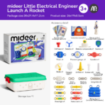 ⁦mideer Little Electrical Engineer – Launch A Rocket MD3402 مجموعة المهندس الكهربائي الصغير – تجربة الدوائر الكهربائية للأطفال⁩ - الصورة ⁦2⁩