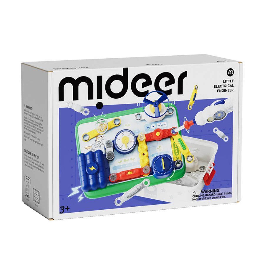 mideer Little Electrical Engineer – Launch A Rocket MD3402 مجموعة المهندس الكهربائي الصغير – تجربة الدوائر الكهربائية للأطفال mideer Little Electrical Engineer – Launch A Rocket MD3402 مجموعة المهندس الكهربائي الصغير – تجربة الدوائر الكهربائية للأطفال - الصورة 1
