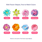 ⁦mideer Magic Dyeing Florist MD2319 مجموعة صناعة الزهور الفنية بتقنية الصبغ السحري⁩ - الصورة ⁦4⁩