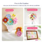 ⁦mideer Magic Dyeing Florist MD2319 مجموعة صناعة الزهور الفنية بتقنية الصبغ السحري⁩ - الصورة ⁦3⁩