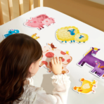 ⁦mideer My First Artist Puzzle – Farm Animals MD1462 ميدير لغزي الفني الأول: حيوانات المزرعة⁩ - الصورة ⁦3⁩