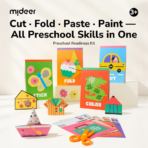 ⁦mideer Preschool Craft Starter – MD1690 مجموعة أنشطة الحضانة التعليمية للأطفال⁩ - الصورة ⁦7⁩