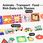 ⁦mideer Preschool Craft Starter – MD1690 مجموعة أنشطة الحضانة التعليمية للأطفال⁩ - الصورة ⁦4⁩