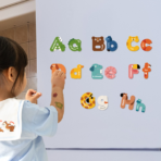 ⁦mideer Uppercase & Lowercase Magnetic Letters Set CT1315-2064 مجموعة الحروف المغناطيسية التعليمية للأطفال⁩ - الصورة ⁦4⁩