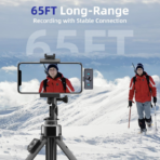 ⁦Dual Wireless Lavalier Microphone Type-C with Charging Case, Digital Display & Noise Cancellation مايكروفون لاسلكي مزدوج Type-C مع علبة شحن وشاشة رقمية – إلغاء ضوضاء وصوت احترافي⁩ - الصورة ⁦8⁩