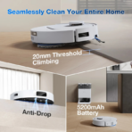 ⁦ECOVACS DEEBOT T30C Robot Vacuum & Mop روبوت تنظيف ايكوفاكس الذكي⁩ - الصورة ⁦7⁩