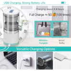 ⁦Portable USB Rechargeable Citrus Juicer – Hands Free Electric Orange Juicer عصارة حمضيات كهربائية لاسلكية محمولة USB – عصر تلقائي بضغطة زر⁩ - الصورة ⁦5⁩