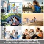 ⁦Vacuum Compression Storage Bag 80×100×32 cm كيس تخزين وضغط الملابس والمفارش بتفريغ الهواء⁩ - الصورة ⁦4⁩