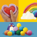 ⁦Play-Doh 30 Pack Modeling Compound Set بلاي دو مجموعة علب الصلصال الملونة – 30 علبة⁩ - الصورة ⁦3⁩