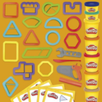 ⁦Play-Doh Build & Shape Set بلاي دو مجموعة الأشكال والبناء التعليمية⁩ - الصورة ⁦3⁩