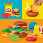 ⁦Play-Doh Grill Fun Playset بلاي دو مجموعة الشواء والبرغر الممتعة⁩ - الصورة ⁦3⁩
